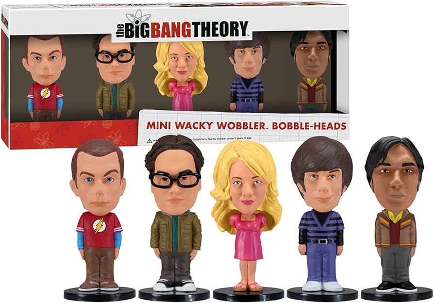 wacky wobblerボビングヘッド BIGBANG THEORY 3セット The Big Bang Theory Mini Bobblehead Set, Figures - Amazon Canada